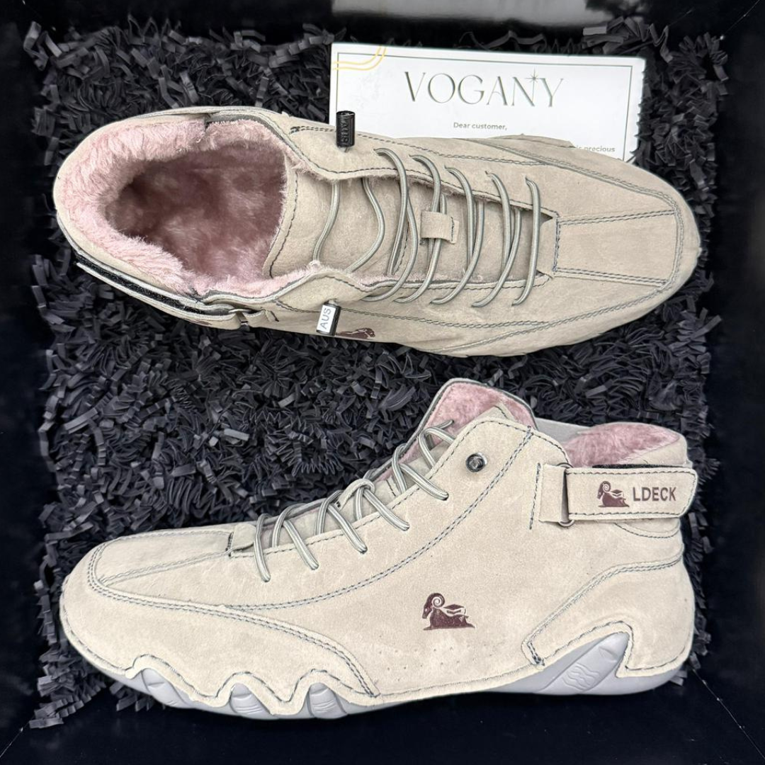 VogLdeck 3.0 – Încălțăminte ortopedică de iarnă căptușită cu blană 