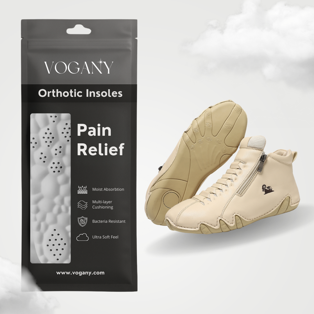 VogBeck 2.0 – Breathable Orthopedic Shoes with Double Zip Comfort 