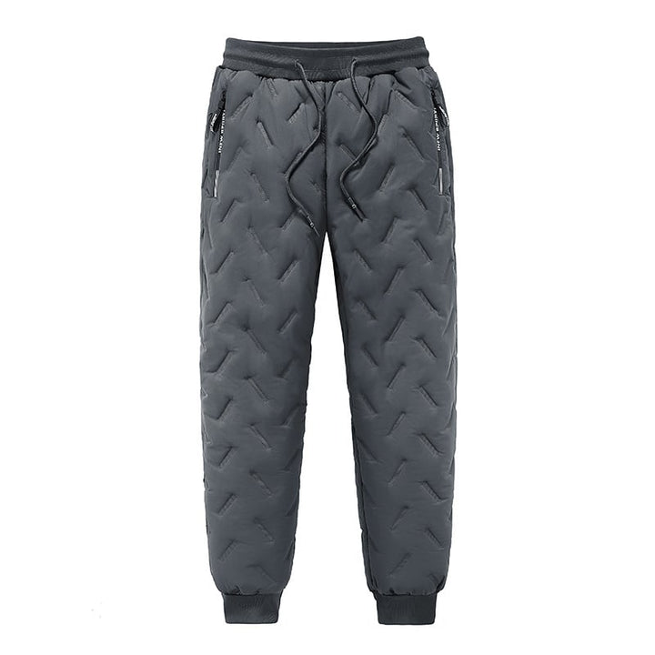 Voga-Pantalón de invierno de forro polar unisex 