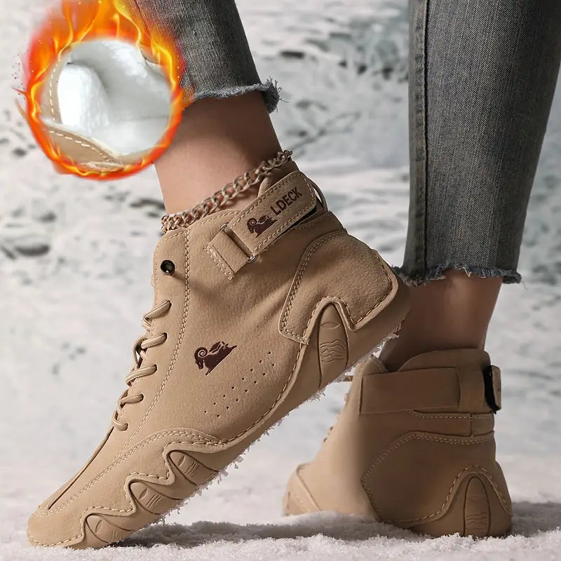 VogLdeck 3.0 – Încălțăminte ortopedică de iarnă căptușită cu blană 