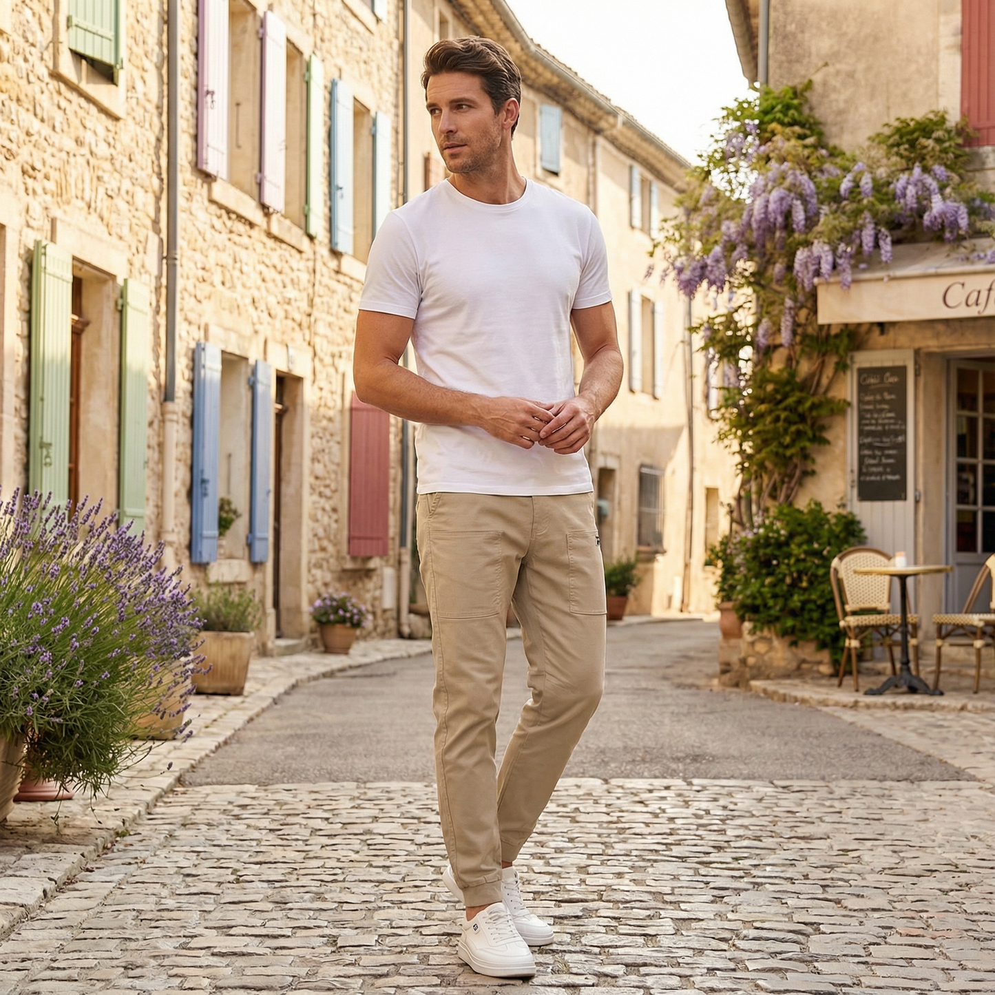 מכנסי קארגו נוחים עם יכולת אחסון גדולה 