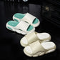 Voga Pantufas com sola grossa para homens/mulheres